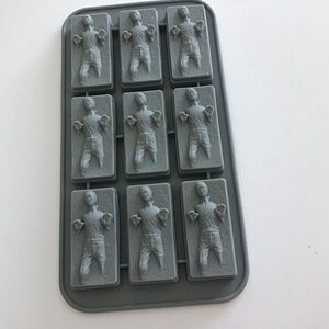 Star Wars ice cube tray Hans solo